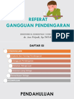 Referat Gangguan Pendengaran FIX