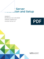 Vcenter Server Installation and Setup PDF