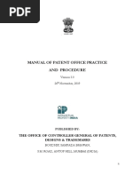 Manual For Patent Office Practice and Procedure