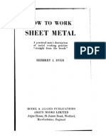 How To Work Sheet Metal