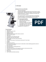 Microscope With RCA Output or USB Output
