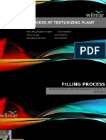 Filling Process at Texturizing Plant