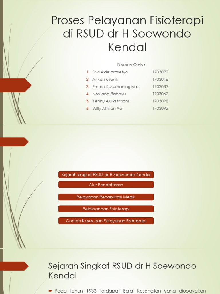 RSUD DR H Soewondo | PDF