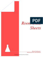 Room Data Sheets