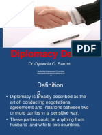 Diplomacy