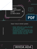 Update GPP 11 Nov 2019