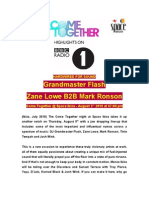 Come Together at Space Ibiza With Grand Master Flash Zane Lowe Mark Ronson 20100730
