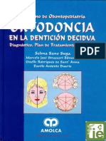 Ortodoncia en La Dentición Decidua. Diagnóstico, Plan de Tratamiento y Control de Sano, Rodriguez y Duarte