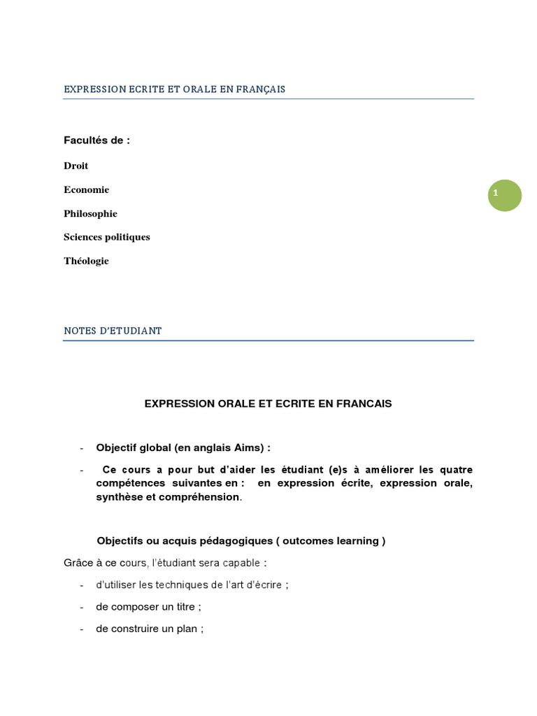 Eoe Pdf Orthographie Langue Francaise