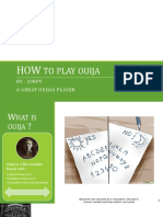 How to safely play Ouija