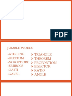 Triangle Angle Bisector Theorem