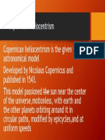 Copernican model