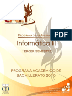 Informática III PDF