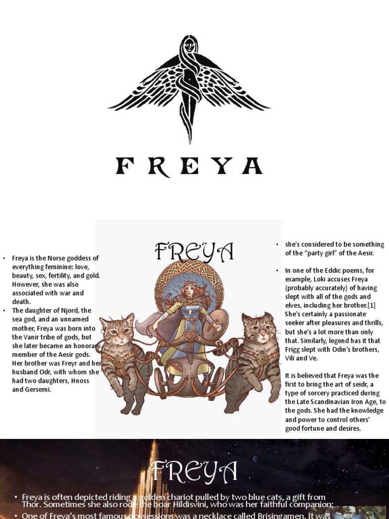Freyja | PDF | Æsir | Norse Mythology