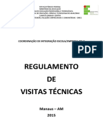 Visitas Técnicas - Regulamento