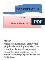 askep nifas ppt