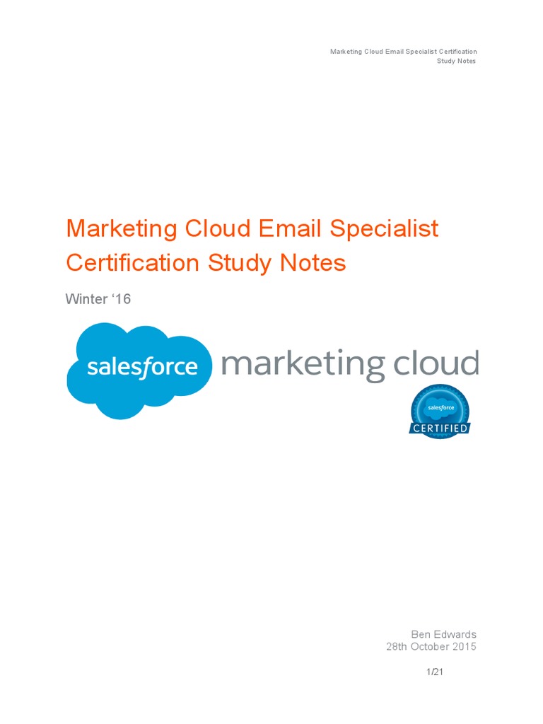 Marketing-Cloud-Developer Unterlage