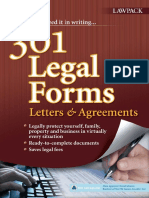 301 Legal Forms, Letters & Agreements PDF