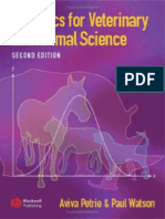 Statistics For Veterinary and Animal Science PDF