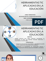 Herramientas Tic Aplicadas en La Formación