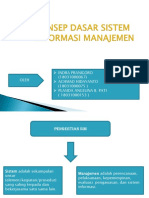 Konsep Dasar Sistem Informasi