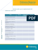 Modelo Plan de Accion para La Implementacion Del Sistema