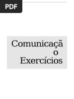Exercícios para Comunicação