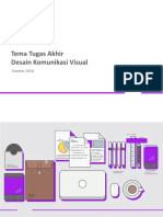 Tema Perancangan TA DKV 2018