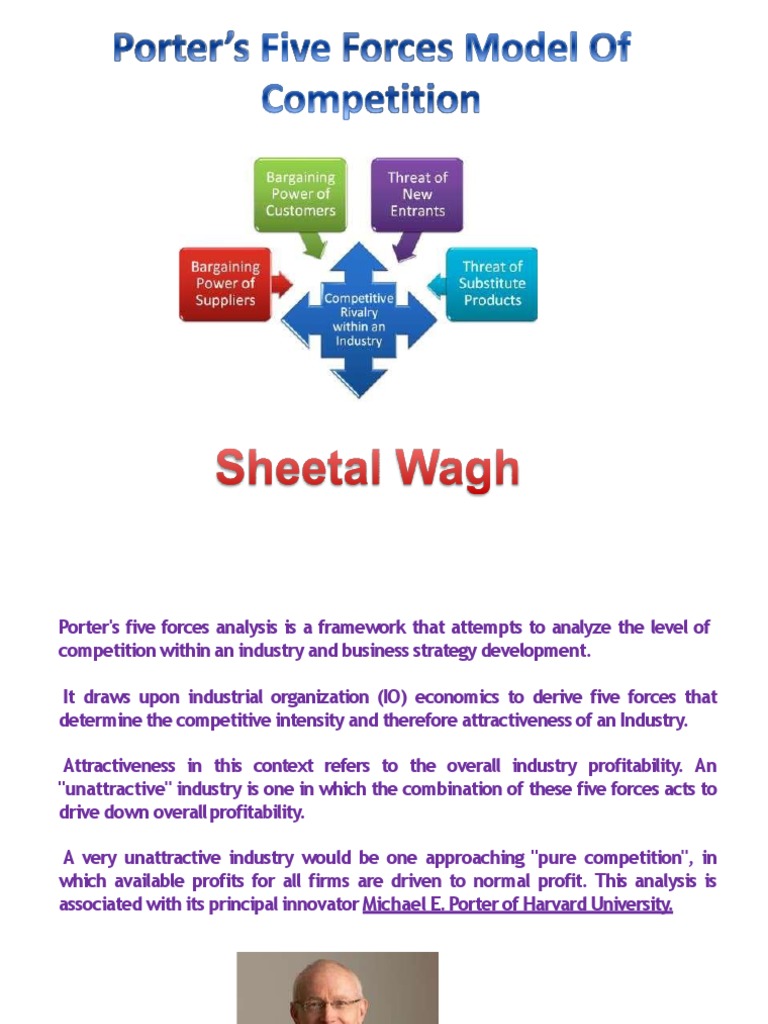 Porter's Five Forces Analysis Explained | PDF | Business | Market ...