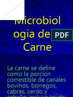 Microbiologia de la carne. Isabelana Finol, Daniel Rincon y Rafael Chacin.ppt