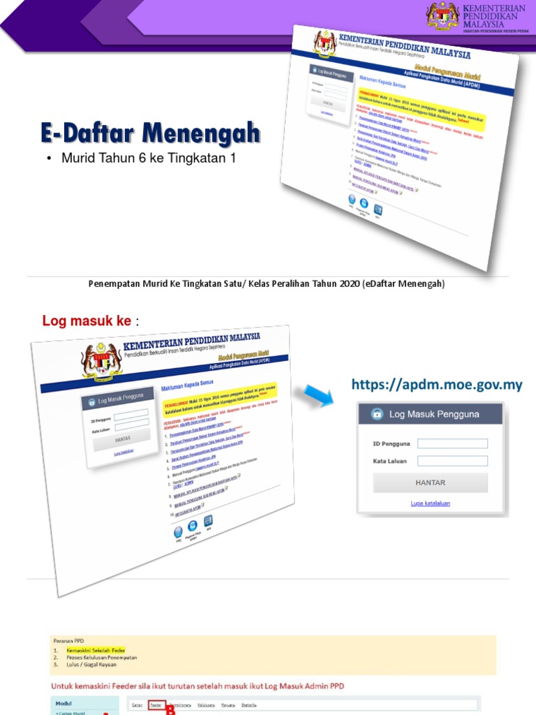 Edaftar Menengah 2019 2020 Pdf