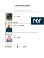 Form Kelengkapan Lapangan Wisokto 2019 Mti Itb