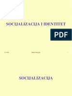 Socijalizacija I Identitet PDF