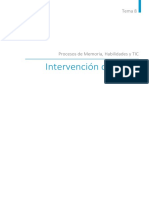 Tema8, INTERVENCIÓN COGNITIVA