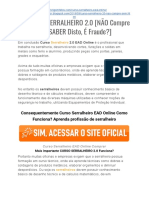 → Curso Serralheiro 2.0 Analise por Dentro [Saiba TUDO Aqui AGORA!]