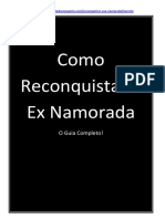 Como Reconquistar a Ex Namorada