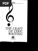 Sheila Davis - Craft of Lyric Writing