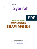 Kajian Utama Edisi 33 Majalah Asy-Syariah - Munculnya Imam Mahdi