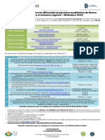 Convocatoria de Inscripcion Agosto 2019 PDF