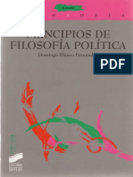 Blanco Fernandez, Domingo - Principios de Filosofia Politica Ed. Sintesiis 2000 PDF