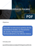 Anestésicos Locales 