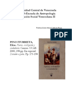 V A 3 PINO ITURRIETA, Elías Fueros, Civilización y Ciudadanía PDF