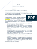 Tema 3. De los Vicios de los Actos Administrativos