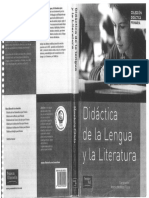 MENDOZA FILLOLA Didactica de La Lengua y La Literatura PDF
