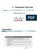 CCNA Exp4 - Chapter06 - Teleworker Services