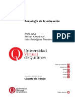Sociologia de La Educacion Digital PDF