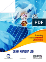 Orion Pharma Profile PDF