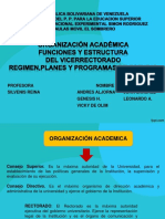 Organizacion Academica UNESR