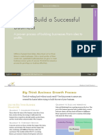 Big Think How To Build A Successful Business1 PDF