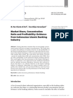 (23369205 - Journal of Central Banking Theory and Practice) Market Share, Concentration Ratio and Profitability - Evidence From Indonesian Islamic Banking Industry PDF